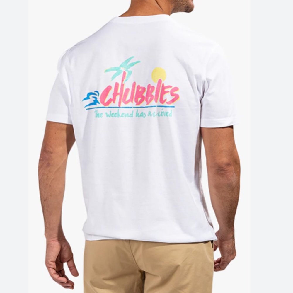 Chubbies NWT Mystery Bundle of 5 Casual Men's Shirts Tees, Tanks, LS - Picture 2 of 4